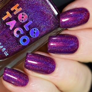 Holo Taco Magenta Jelly Nail Polish